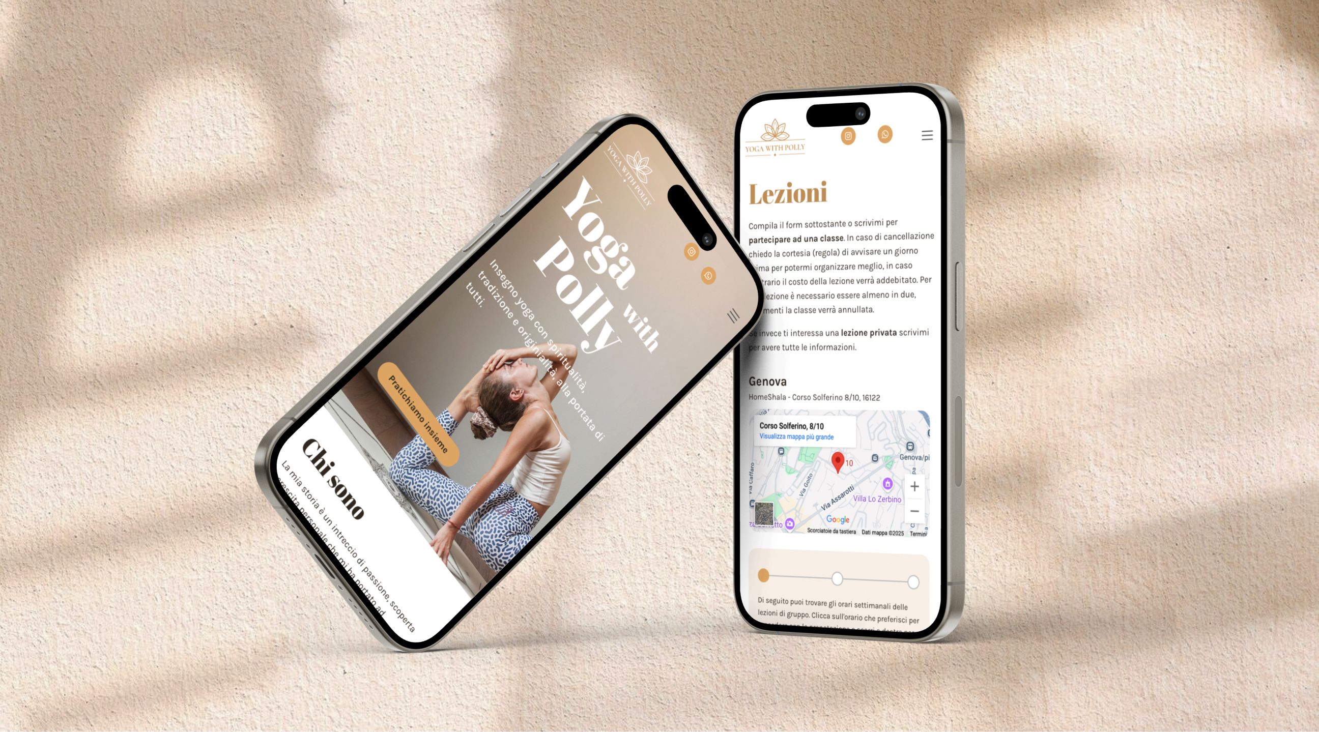 Yoga with Polly, Brand Identity